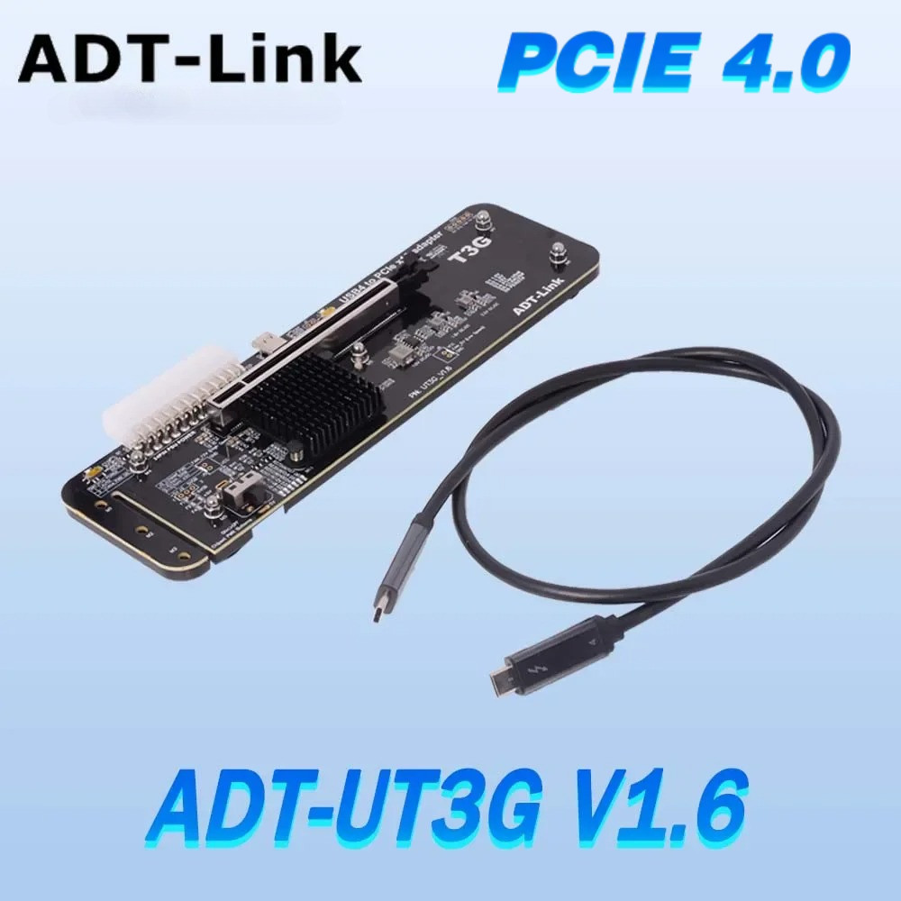 Notebook External Graphics Card Usb4 To Pcie X16 Egpu Adapter Pcie 4.0 X4 Gaming For Thunderbolt 3/4