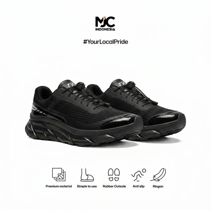 MJC Indonesia Glide X - Sepatu Sneakers Running Pria MJC Glide X Ringan Anti Slip Rubber Outsole