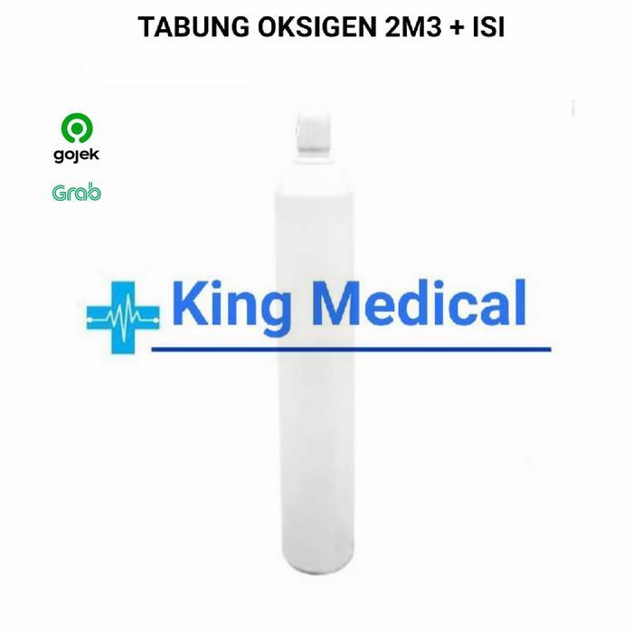 Ready Tabung Oksigen 2m3/2 Kubik plus isi