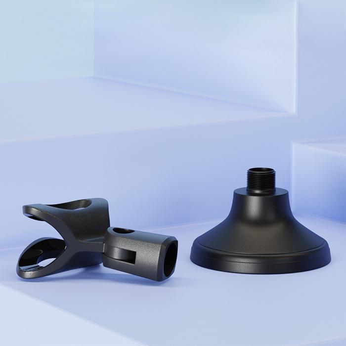 Stand Mic Meja Table Stand Mic Tiang Mic Pendek Untuk Mikrofon Kabel Nirkabel