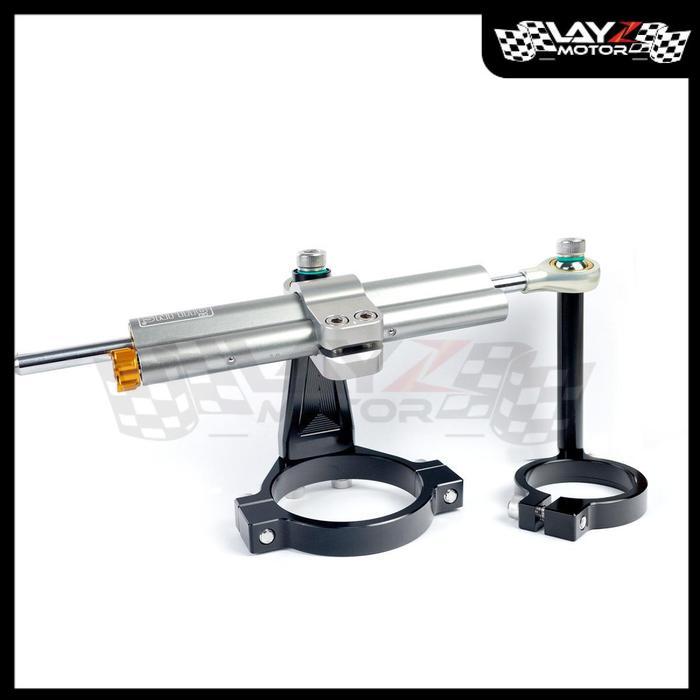 KENDMOTO Kawasaki ZX25R Bracket Steering Damper Untuk Ohlins