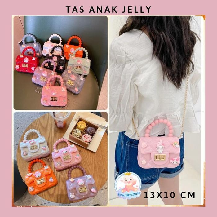 Tas Anak Jelly Mewah Elegan Fashion