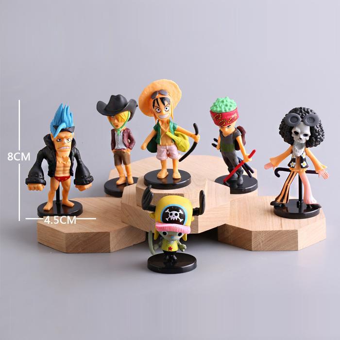 NEW Set Chibi One Piece Road FEI Action Figure PVC D-ACDEE3