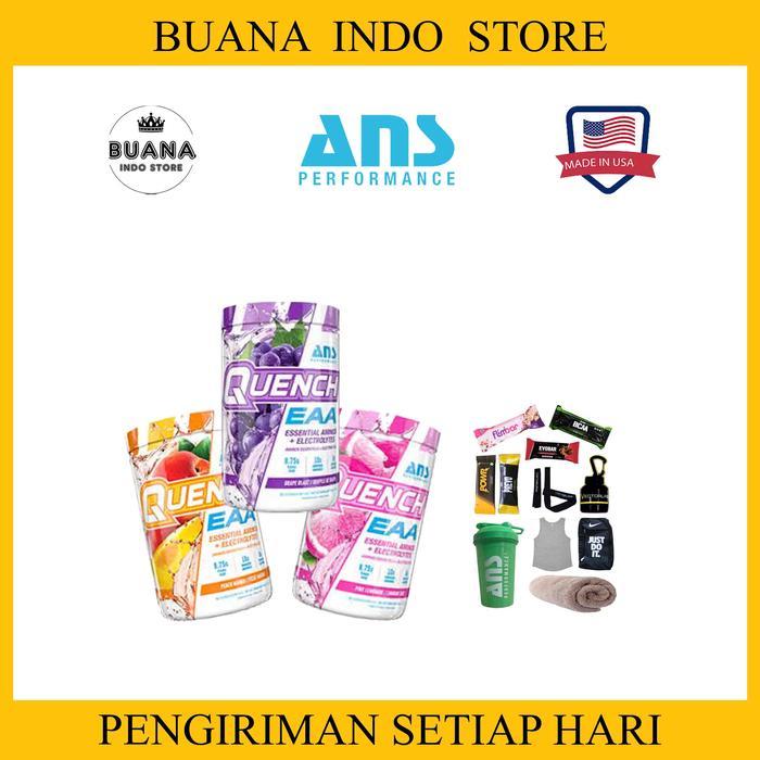 Ready Ans Quench Eaa Bcaa Electrolytes 30 Serving - Suplemen Gym Fitnes