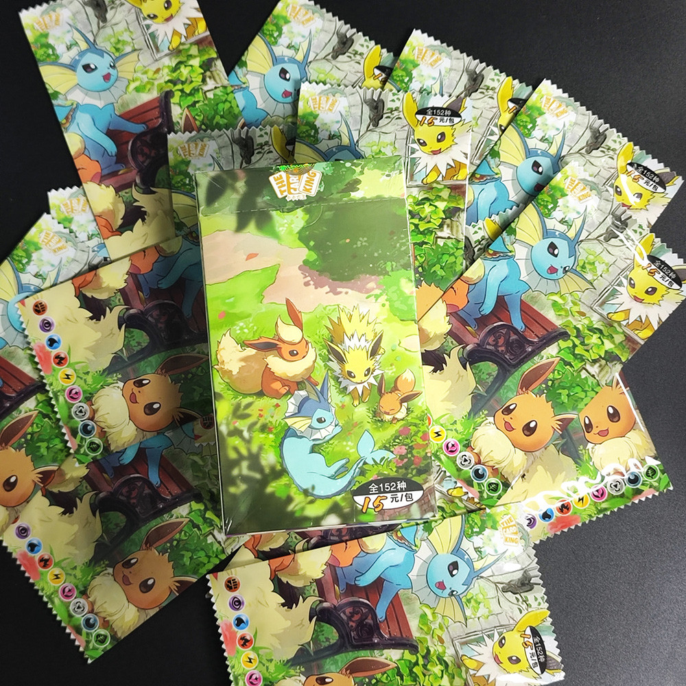 1 Box PTCG Pocket Series English Random Flash Card Umbreon Sylveon Umbreon Mega Pinsir Game