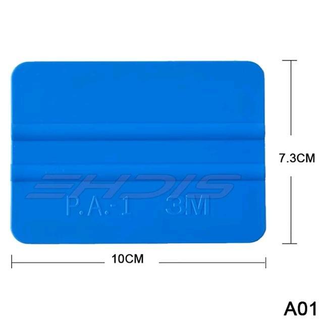 NEW Rakel Biru 3M size 7.3cm10cm kaca film dan stiker Diskon
