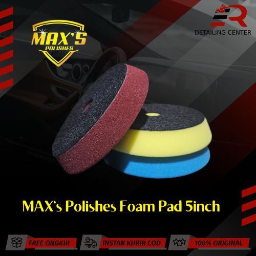 Terbaru Max'S Polishes Foam Pad 5 Inch Busa Poles 5Inch