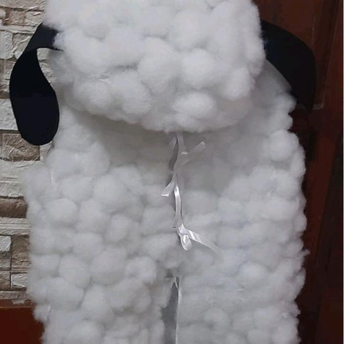 kostum shaun the sheep/kostum domba/kostum karnaval anak Paud -TK