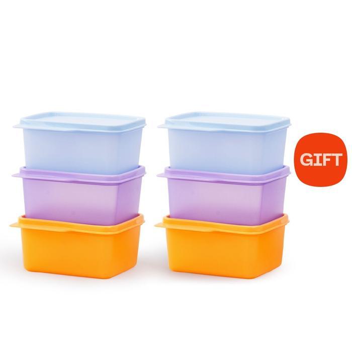 Tupperware Small Cozynest Cozy Nest Kotak Makan 3Pcs