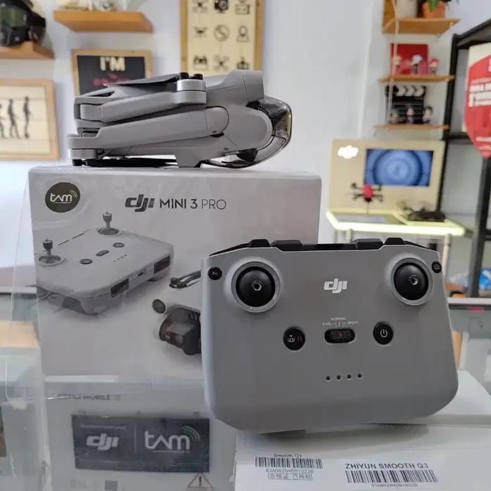 Dji Mini 3 Pro drone baru + Remote second fullset like new - dji rc231