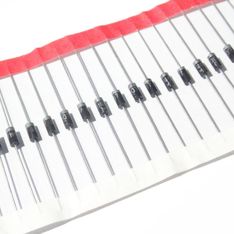 50PCS 1N5408 5819 5399 4937 4004 Schottky Rectifier Diode 4001 4007 UF4007 HER107 607 FR207 157 307