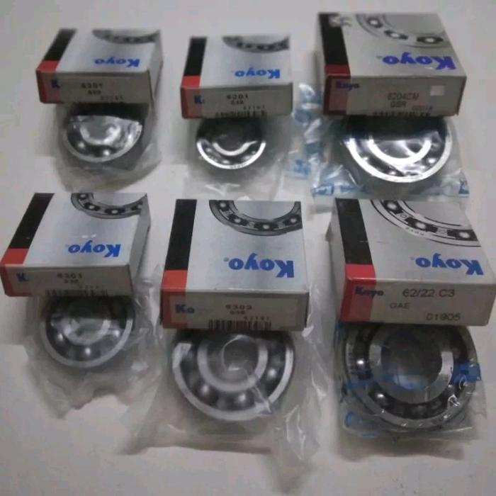 Koyo Laher Bearing Gearbox Rasio Set Mio M3 Mio Z Mio S Fino 125 Xride 125 Soul Gt 125