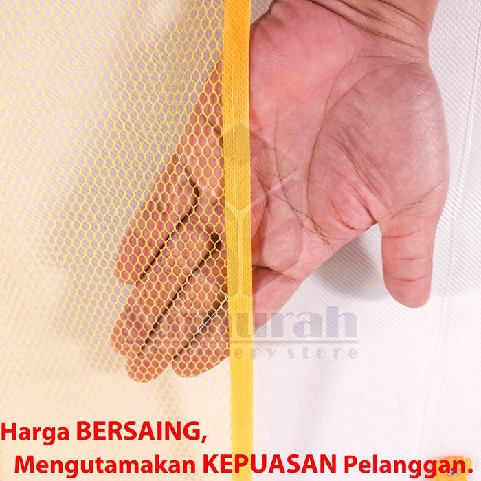 Map Plastik Resleting Jenia / Zipper Bag School / Tas Jaring Seleting Tenteng Kantor & Sekolah Merah