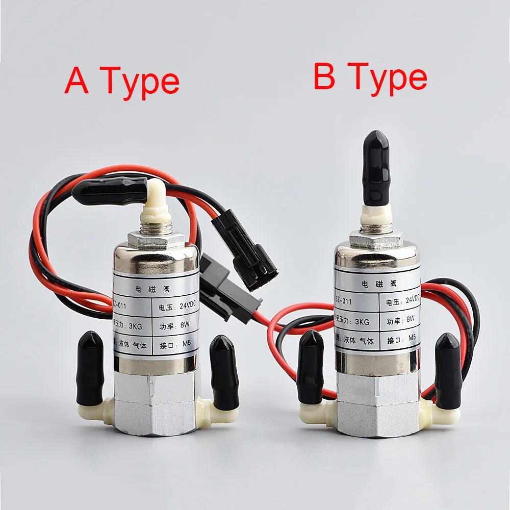 Zerro SZ-011 8W Liquid and Air Solenoid Three Way Ink Air Valve for Epson Mimaki Roland Muto Seiko O