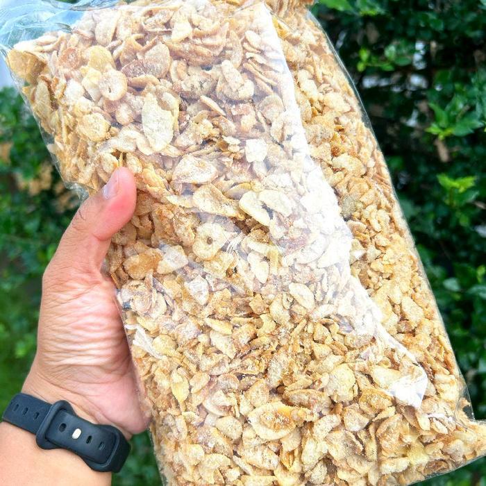 Bawang Putih Goreng 1Kg, Kemasan Bawang Putih 1000G, Bawang Putih Serbaguna, Masakan Dan Rempah