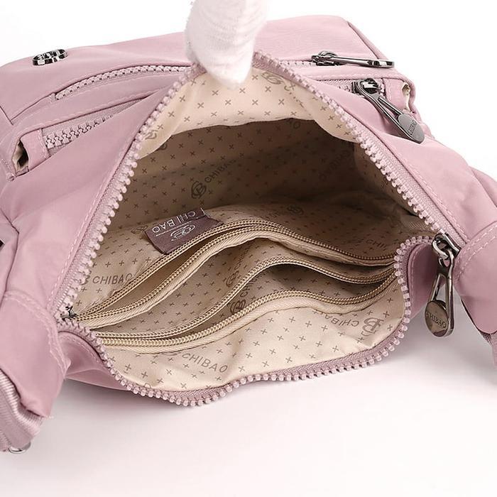 Sartorialele// Chibao - Tas Selempang Chibao 1084-Xl Nilon Waterproof Tas Selempang Wanita Import