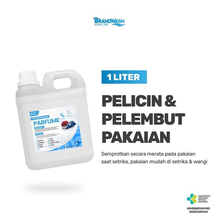 BRANDWASH - Pelicin Setrika Premium Pewangi Setrika Laundry 1 Liter pelicin setrika laundry pelicin