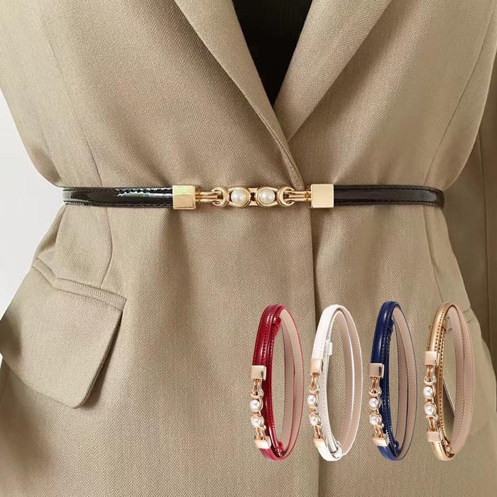 Sabuk Ikat Pinggang Wanita Adjustable Gaya Kekinian Tali Pinggang Baju dan Celana Fashion Trendy