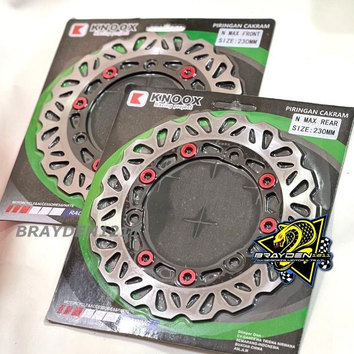 Piringan Cakram Depan Nmax Old Nmax Led Aerox Lexi / Cakram Set Nmax Ktc / Piringan Variasi Nmax
