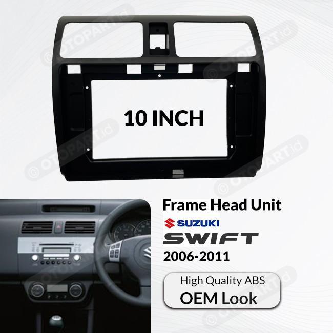 Frame Head Unit Android OEM Suzuki Swift 2006-2012 10" inch