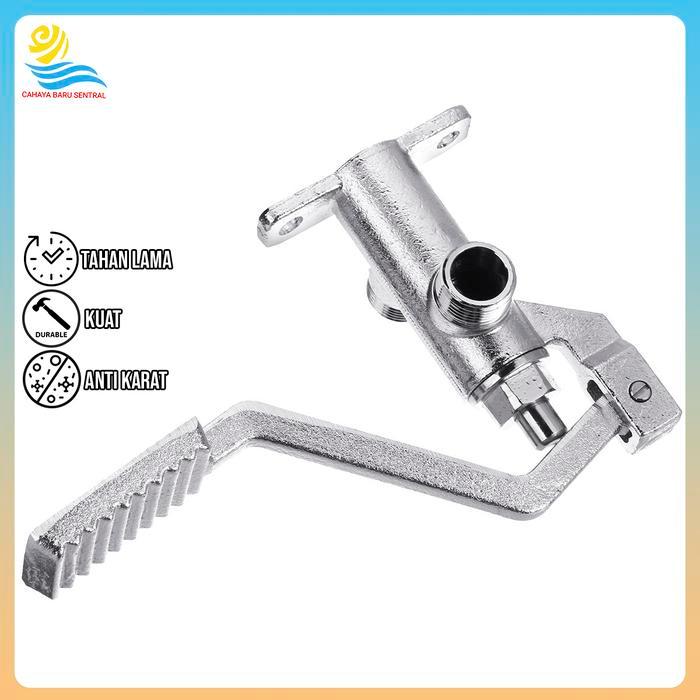 ID KERAN INJAK / CUCI TANGAN INJAK / WASTAFEL INJAK / FAUCET STAINLESS