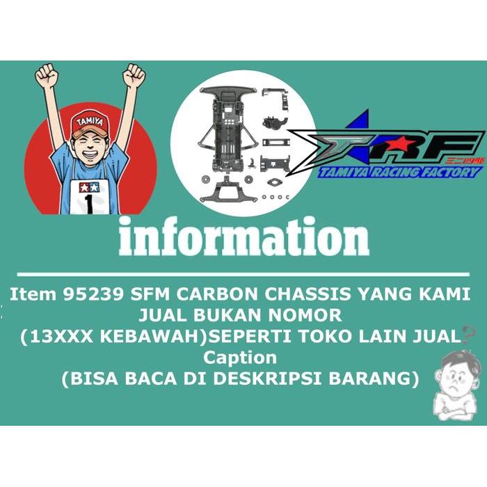 TAMIYA 95239 CARBON REINFORCED SUPER FM CHASSIS / SFM CARBON