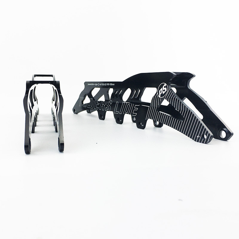 Powerslide Inline Skates Frame 3x125 4x110 3x110 4x100 3x100 4x90 3x90 4x84 mm Speed Skate Aluminium