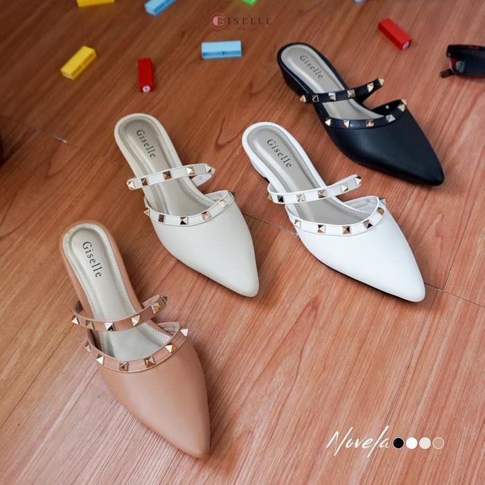 Donatello - Novela Slip On Heels Wanita 3 Cm
