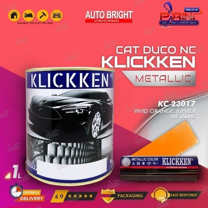 Cat Duco Metallic KLICKKEN METALLIC - KC 23017 VIVID ORANGE JUPITER