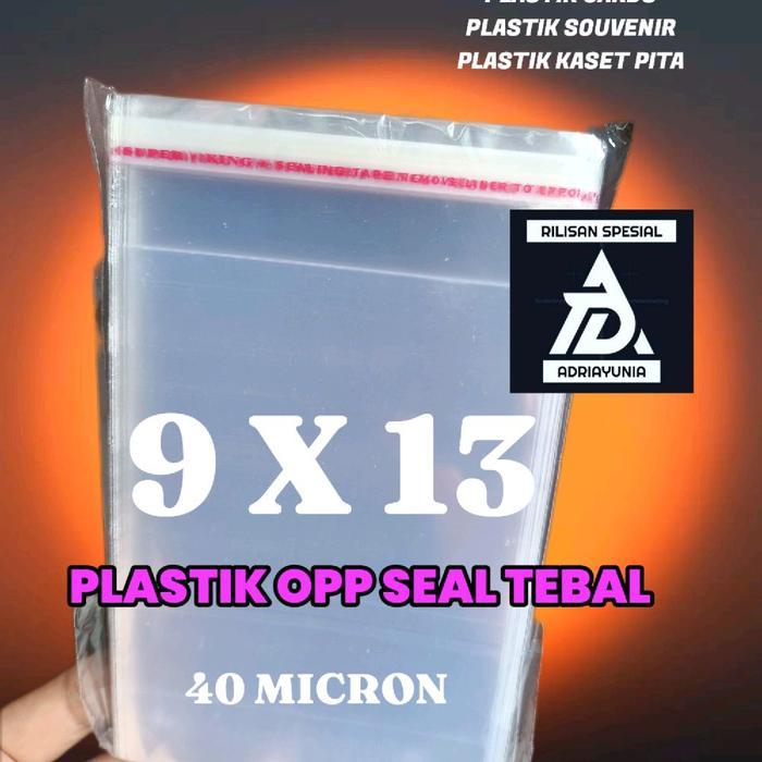 PLASTIK OPP 9X13 CASING KASET PITA & SOUVENIR - PLASTIK OPP COOKIES & ROTI - KUE