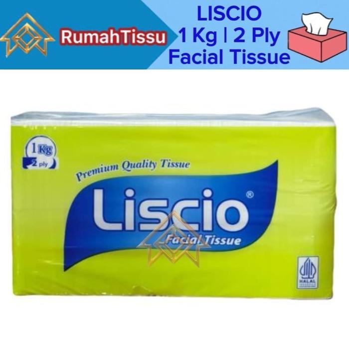 TISU LISCIO FACIAL TISSUE 1000 GRAM 2 PLY TISU WAJAH 1 KG 2 PLY MURAH GROSIR PROMO