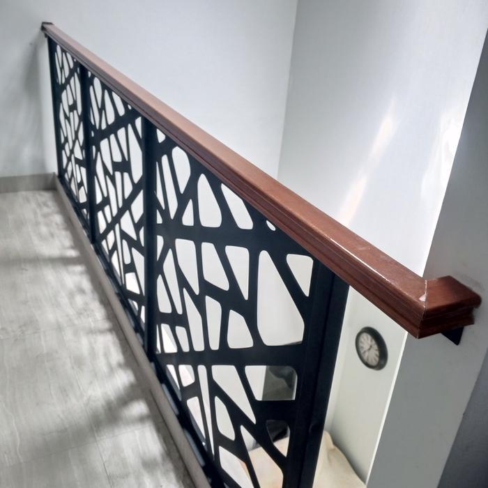 Pagar Balkon Cutting Laser pesanan khusus ibu endah