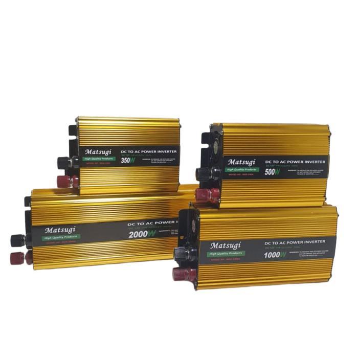 Power Inverter Matsugi 12C C To 220V Ac 350 Watt 500 Watt 1000 Watt 2000 Watt