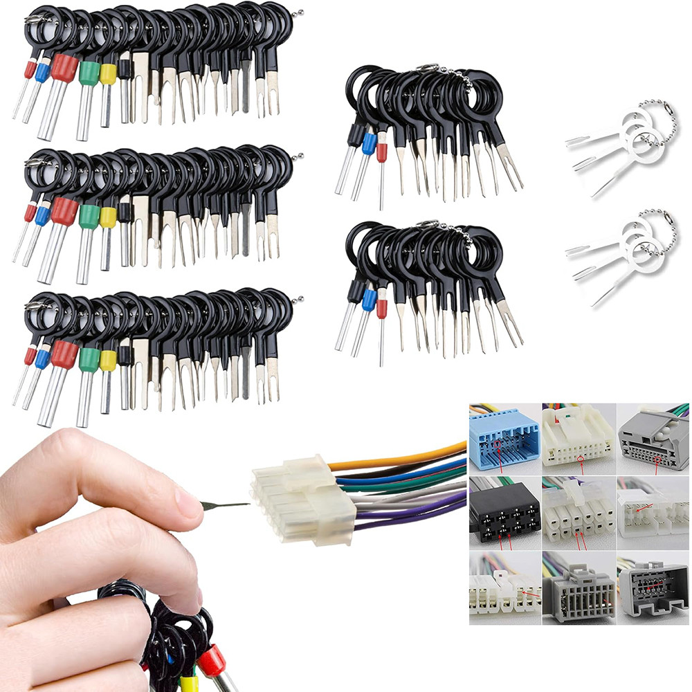 82Pcs Terminal Ejector Kit,Terminal Removal Tool ,Car Electrical Pin Extractor Tool for Car, Pins