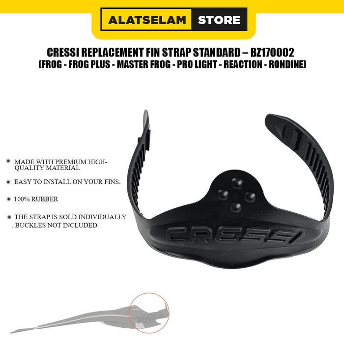 Speedo Cowfish - Cressi Replacement Fin Strap Standard Bz170002 / Fin Strap Fin Cressi / Tali Fin