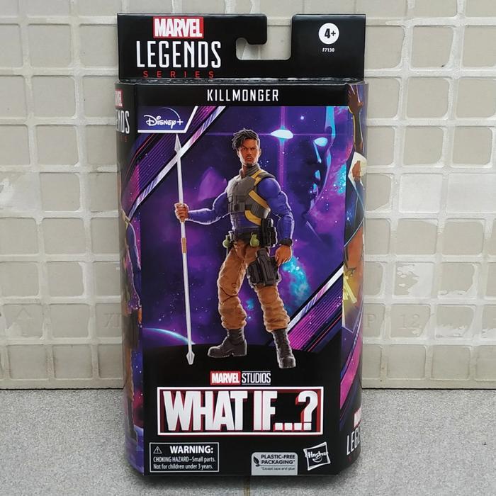 Ready HASBRO MARVEL LEGENDS WHAT IF ERIK KILLMONGER BLACK PANTHER