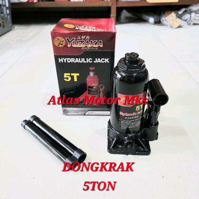 [1PC][5TON] HYDRAULIC JACK DONGKRAK BOTOL KAPASITAS 5TON - YUZAKA 5TON
