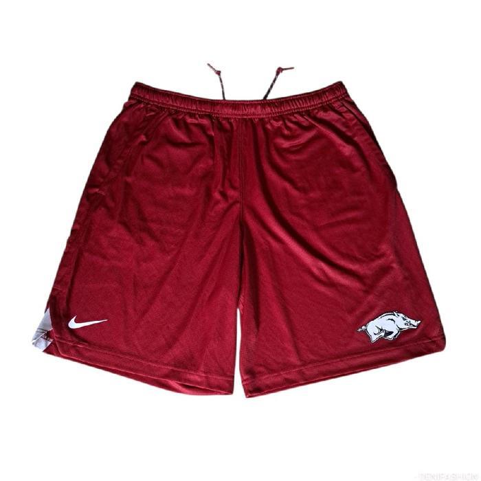 Celana Nfl Original Nike American Football Arkansas Maroon Celana Pendek Pria Size.L