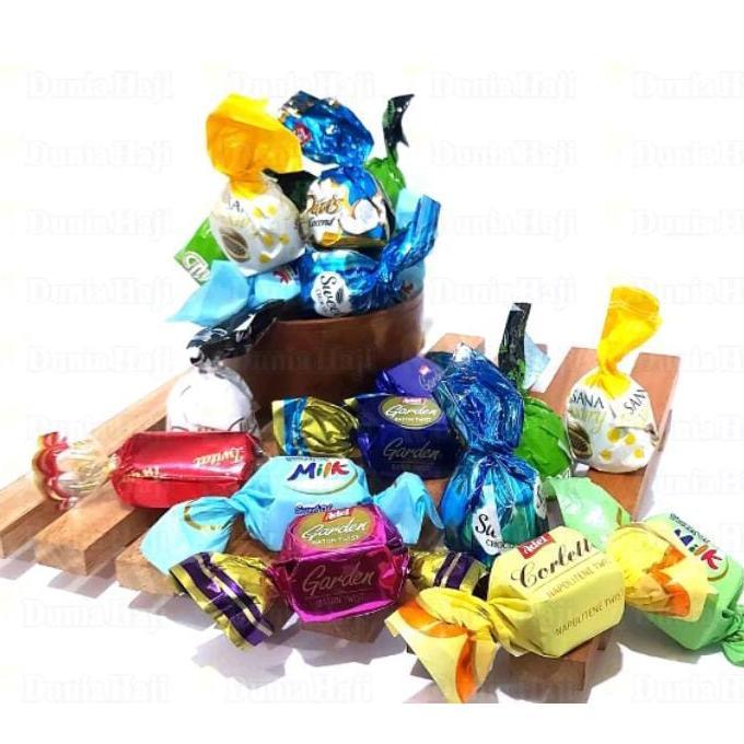 Coklat Arab Mix Impor Turki Kiloan Enak Murah - Makanan Coklat - Chocolate, Food coklat 1kg coklat