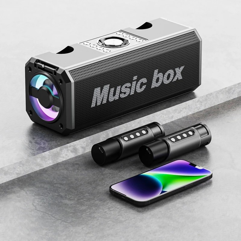 Big sound cannon 150W High Power Bluetooth Speaker Wireless Portable Microphone Sound Family Party