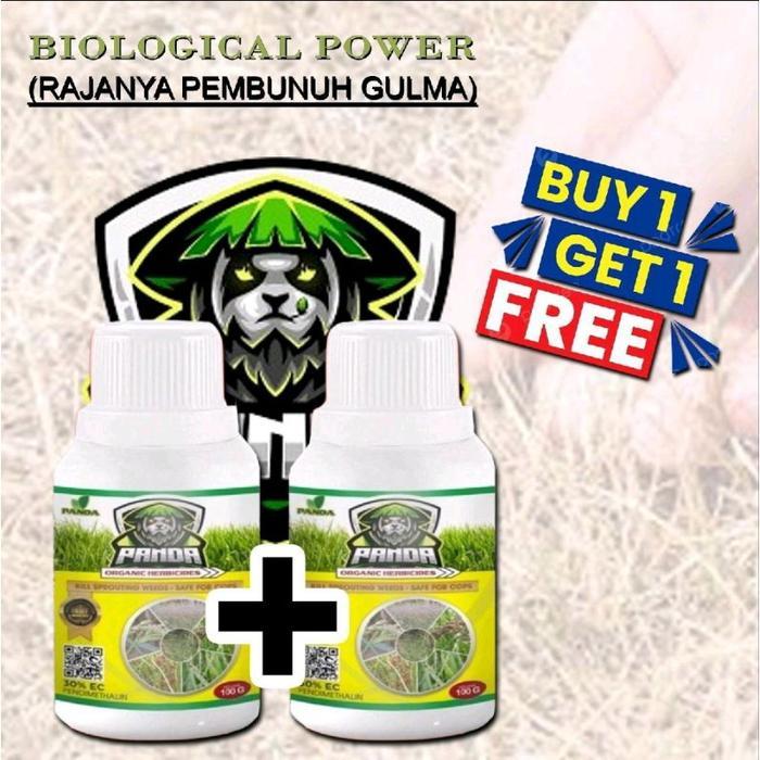 TERLARIS Beli 1 gratis 1 Kill Grass Panda Bubuk Racun Rumput Pembasmi Gulma, Bambu dan Pohon Besar