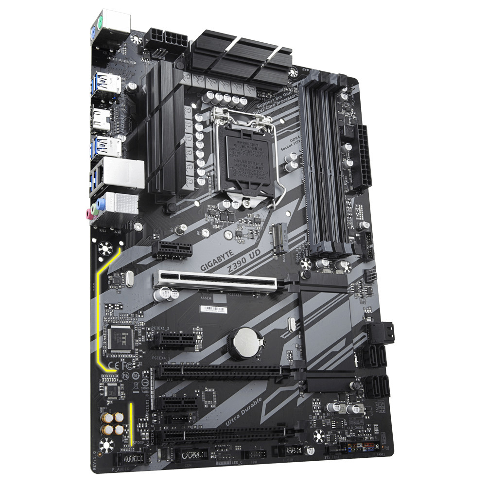 . Gigabyte Z390 Ud Motherboard Intel Z390 Chipset Support For 9Th And -