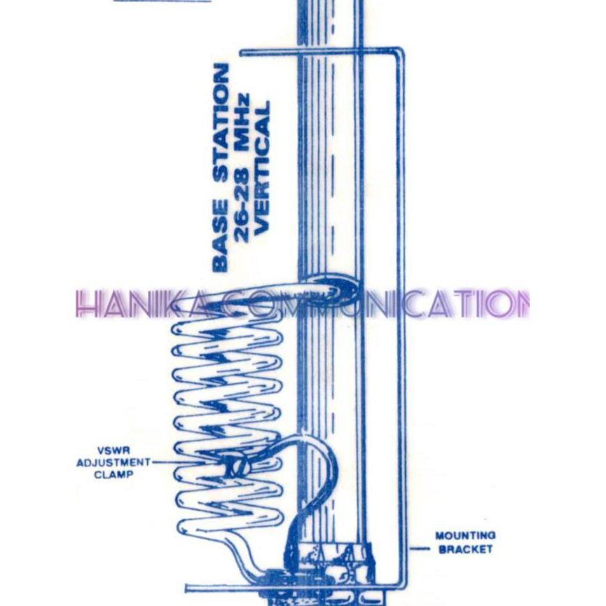 Gazden Antenna CB 11 Meter Band Baru Antena Radio Komunikasi