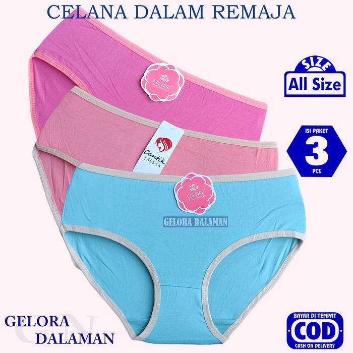 3 4 5Pcs Celana Dalam Remaja Cd Wanita Sempak Abg Anak Cewek