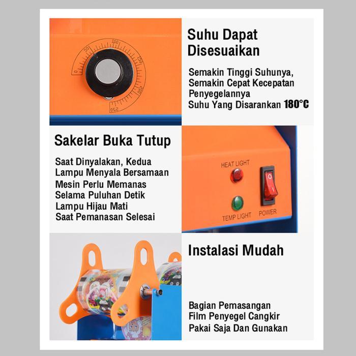 REAIM CUP SEALER SEMUA UKURAN CUP 12 - 22 OZ MESIN CUP SEALER MACHINE ALAT PENUTUP MINUMAN MESIN