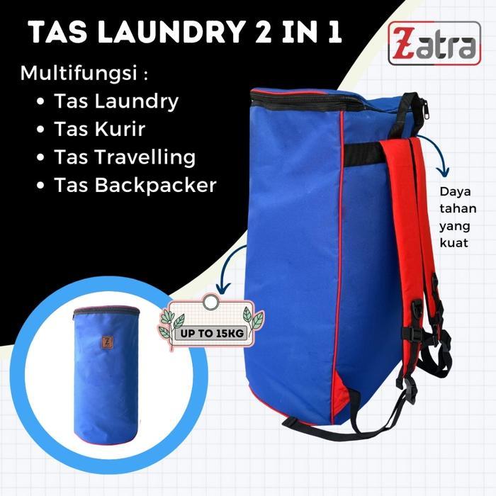 Zatra Tas Laundry Jumbo Ransel Tas Multifungsi Kuat Tebal