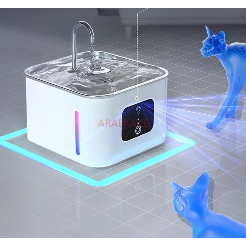 Cat automatic water dispenser, pet dog feeding water dispenser, flowing water dispenser, automatic