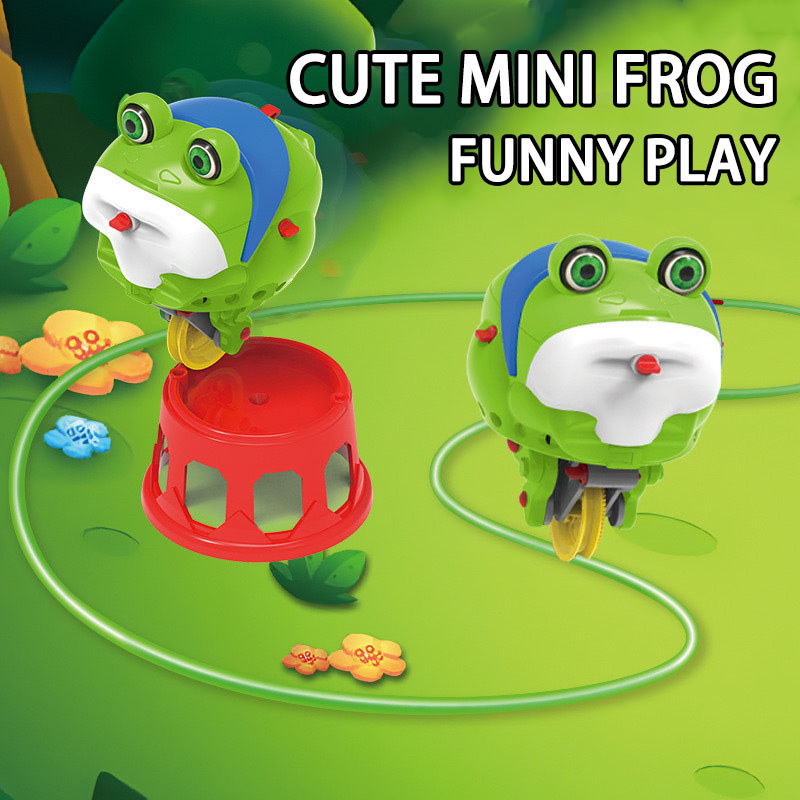 Electric Tumbler One Wheel Frog Balance Car Walking Wire Toy Self Balancing Creative Science and