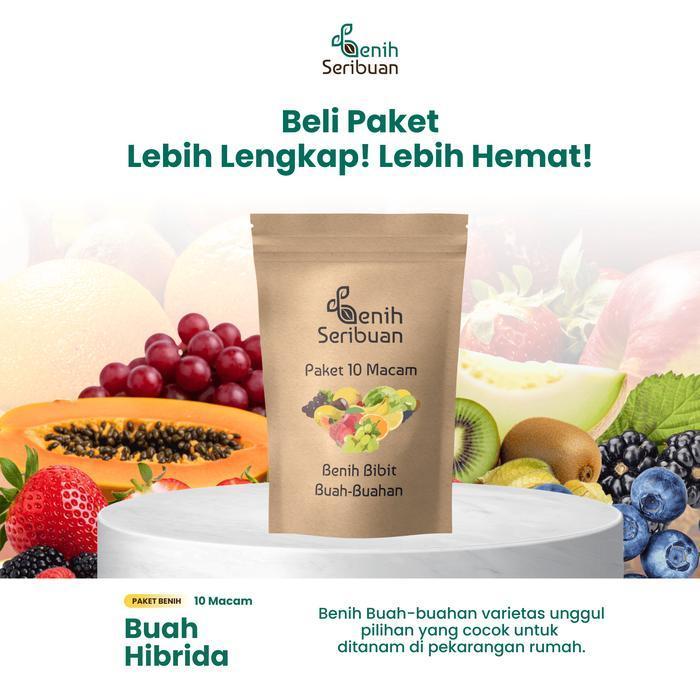 Benih Buah 10 Macam Paket Benih Tanaman Buah-Buahan Seribuan