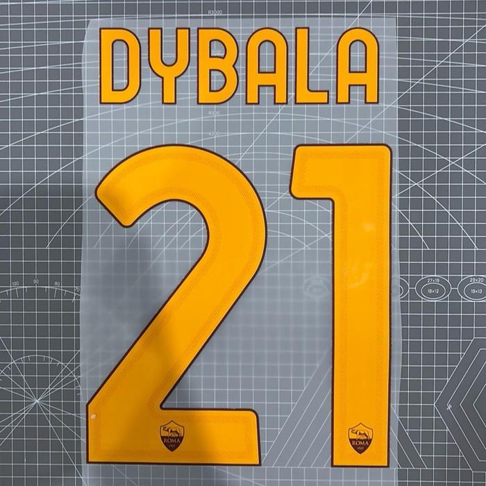 Nameset As Roma Home 25/26 Dybala Remake Hk